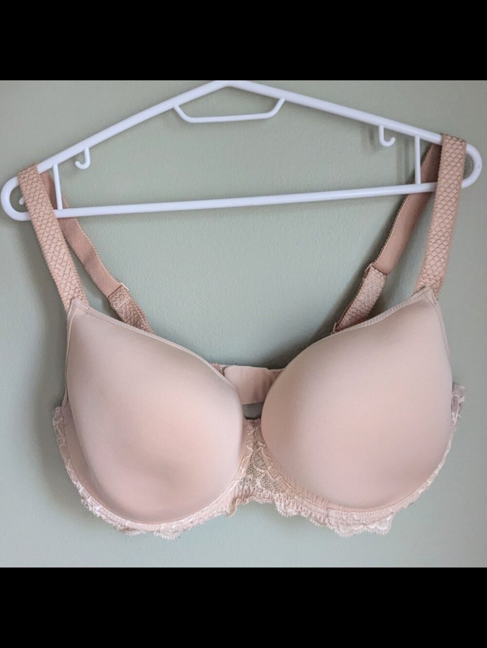 Simone Perele Plunge Bra In Beige